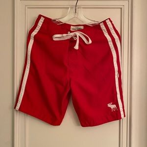 Abercrombie Kids Red Shorts Boys XL